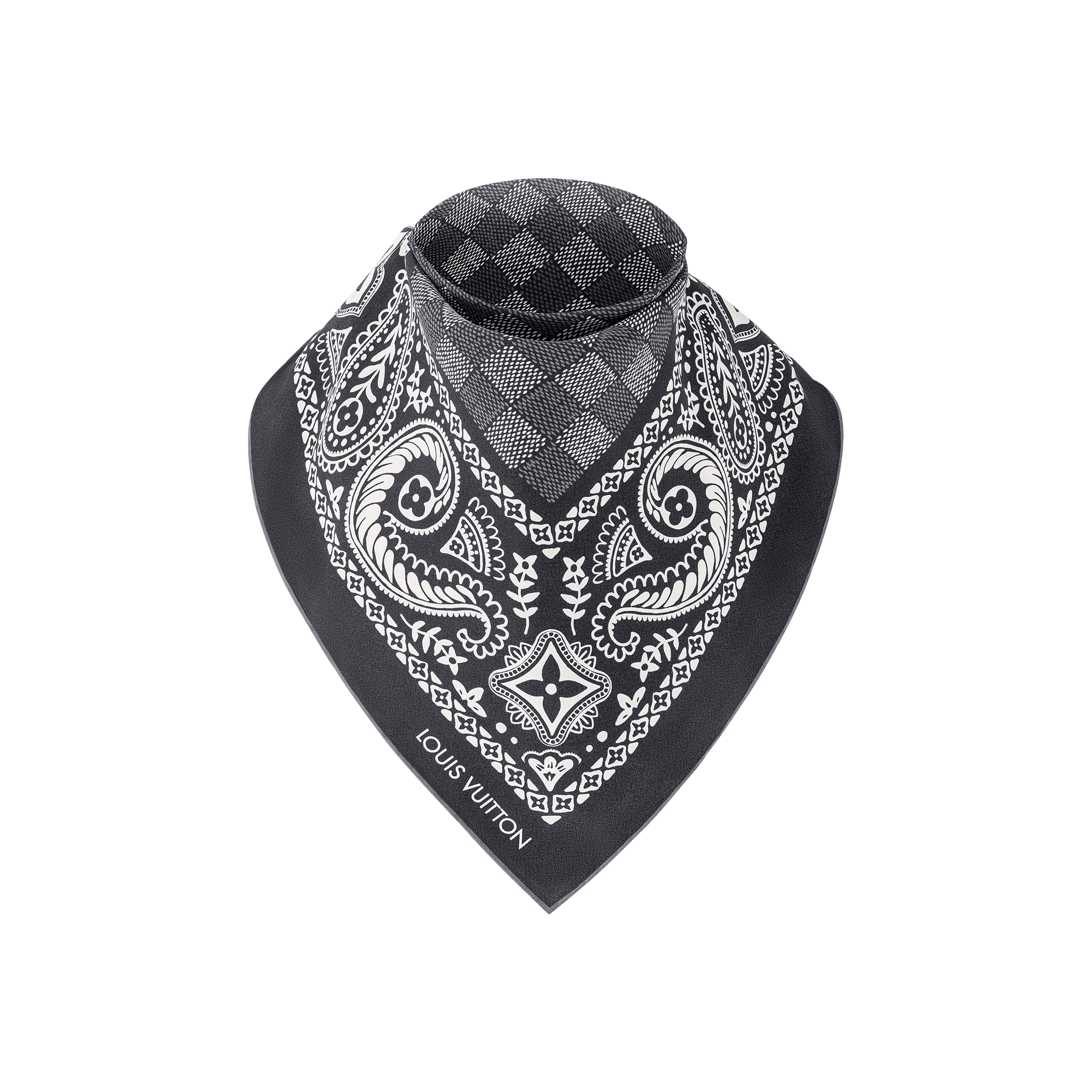 LOUIS VUITTON ペイズリー柄　バンダナ2点セット　インヴォイス付き Paisley Bandana S00 - Men - Accessories | LOUIS VUITTON ®